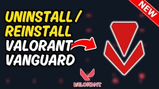 How To Reinstall Valorant Vanguard  Uninstall Valorant Vanguard [upl. by Tteraj]