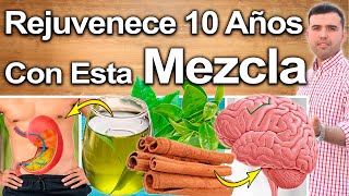 MEZCLA PARA REJUVENECER 10 AÑOS  Té Verde Con Canela Para Tu Salud Y Belleza [upl. by Furie659]