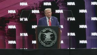 Former President Donald Trump speaks at NRA convention in downtown Dallas [upl. by Drake]