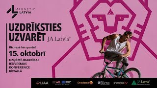 Konference jauniešiem UZDRĪKSTIES UZVARĒT 2018  Ķīpsala [upl. by Fidellia]