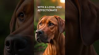 The Rhodesian Ridgeback is a great dog [upl. by Ennail]