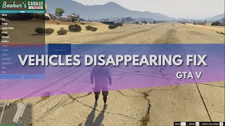 GTA V  Vehicle despawn fix for Menyoo Trainer [upl. by Gaidano]