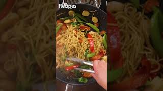 Air Fryer Shrimp Lo Mein [upl. by Selegna315]