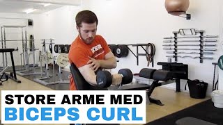 maxerdk Biceps curl gammel version  se ny i beskrivelsen [upl. by Nonohcle419]