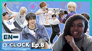 WHOLESOME ▪ Enhypen  EnOClock Episode 8  Hey Tayo MV ▪ REACTION [upl. by Aihsei982]