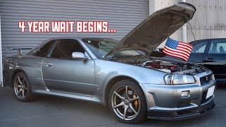 Buying a Nissan R34 GTR in Japan [upl. by Notlehs467]