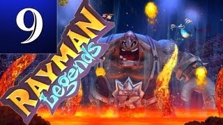 Rayman Legends  Part 9  Fiesta de los Muertos Lucha Libre Get Away Wrestling with a Giant [upl. by Kcirddehs90]