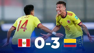 Eliminatorias Sudamericanas  Perú vs Colombia  Fecha 7 [upl. by Caldera]