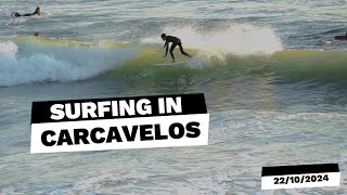 SURFING IN CARCAVELOS 22102024 7 [upl. by Maritsa]