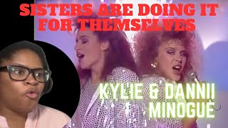 Kylie amp Dannii Minogue Sisters are doing it for themselves Live 1986 kylie danniiminogue duet [upl. by Ahsoj]