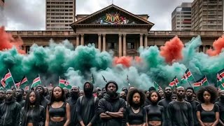 Inside Africas most fearless demonstrations led by Gen Z in Nairobi kenya 🇰🇪 [upl. by Ahsitnauq]