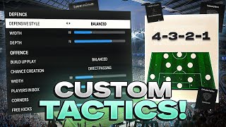 PRO PLAYER 4321 CUSTOM TACTICS FOR FC 24 [upl. by Trin170]