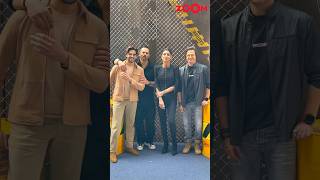 Sidharth Malhotra Shilpa Shetty Vivek amp Rohit Shetty pose at Indian Police Force launch 🔥 shorts [upl. by Llehcor]