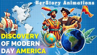 Discovery Of America  HerStory Animations shortsvideo animation history america discovery [upl. by Africah85]