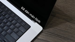 Tự dán màn hình MacBook So sánh với miếng innostyle và màn hình zin [upl. by Lihp]