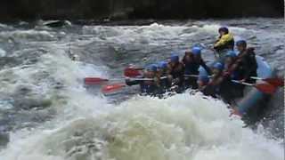 Magic Falls Rafting  Kennebec Greatest Hits  May 2012 [upl. by Noland]