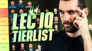 LEC IQ TIERLIST  Qui est le plus cn  full honnête [upl. by Kozloski990]