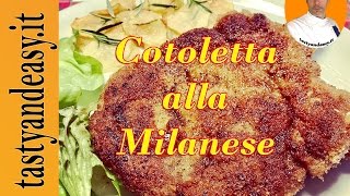 Cotoletta alla Milanese  Ricetta Originale Milanese [upl. by Neva]