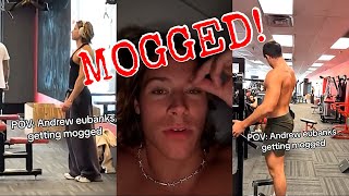 Andrew Eubanks Gets Mogged At The Gym [upl. by Nosnev]