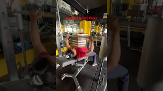 Chest Exercises  Incline Bench Press  Barbell Press gym purnimastyle [upl. by Acacia750]