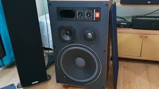 JBL Studio Monitor 4412 using Dynaco ST70 [upl. by Eniloj]