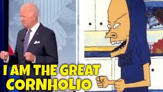 “I am the Great Cornholio” JOE BIDEN [upl. by Rhiana]