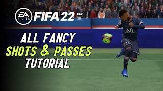 FIFA 22 ALL FLAIR SHOTS amp PASSES TUTORIAL  FANCY SHOTS amp PASSES SKILL TUTORIAL  Playstation amp Xbox [upl. by Akeemahs]