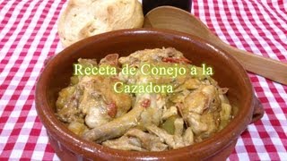 Receta fácil de Conejo a la Cazadora [upl. by Richmond471]