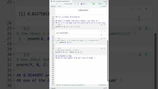 How to find cumulative probability in R [upl. by Nyvlem]