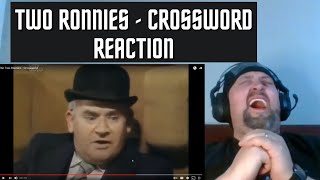 American Reacts to Two Ronnies  Crossword  American Reacts to UK Comedy [upl. by Las]