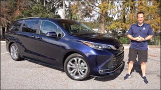 Is the 2024 Toyota Sienna a BETTER minivan than a Kia Carnival [upl. by Eedak]