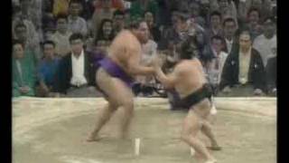 Akebono vs Wakanohana  Nagoya 1993 [upl. by Ettenel]