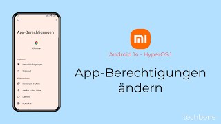 AppBerechtigungen ändern  Xiaomi Android 14  HyperOS 1 [upl. by Gibb]