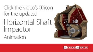 Horizontal Shaft Impactor Animation [upl. by Gifford869]