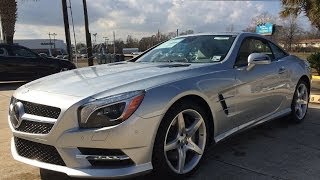 2014 Mercedes Benz SL550 Roadster Startup Exhaust Test Drive and In Depth Review [upl. by Acinat]