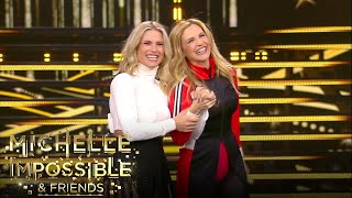 Michelle Impossible amp Friends  Lorella Cuccarini e Michelle Hunziker in quotFamequot [upl. by Parlin830]