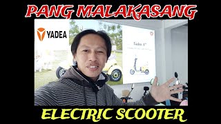 YADEA ELECTRIC SCOOTERWALK AROUNDQUICK REVIEWJMotors Tv [upl. by Hauger]