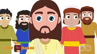 Jesus and 12 Disciples  Call for Disciples  Bible Story for Children  Holy Tales Bible Stories [upl. by Ailemaj]