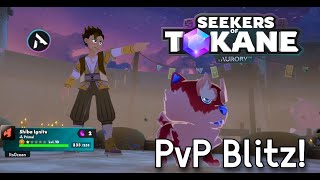 SoT Full PvP Blitz Battle and How to Earn Explained  Seekers of Tokane Aurory [upl. by Khosrow670]