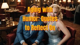 Aging with Humor Quotes to Reflect On [upl. by Turley]