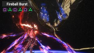 【Final Fantasy 16】Ifrit amp Ifrit Risen  Moveset Showcase [upl. by Caassi720]