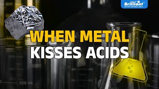 Metals With Acids  Class 6amp7  Chemistry [upl. by Dlanger]