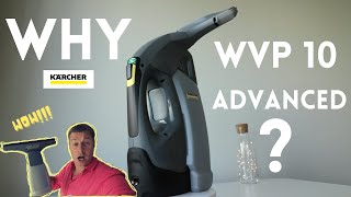 KARCHER WINDOWS VAC WVP 10 ADVANCED PROFESSIONAL [upl. by Naesar]