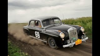 MercedesBenz 219 Ponton  The PekingParis rally The Car 69 [upl. by Zamora581]