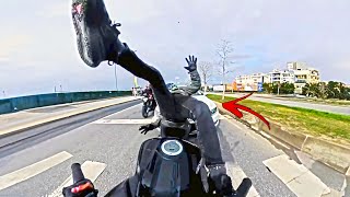 BIKER LAUNCHED INTO THE AIR  Crazy amp Hectic Motorcycle Moments [upl. by Celestine]