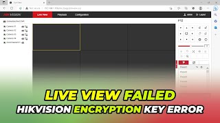 How To Fix Hikvision DVR Live View Issue in Web Browser [upl. by Asilak]