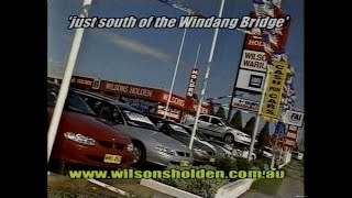 Wilsons Holden Warilla  30 Second Ad July 2001 [upl. by Anilehcim]