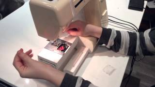 How to thread your Janome Sewing Machine Part 2 Inserting Bobbin [upl. by Nura]