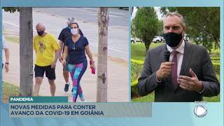 COMBATE À COVID19 NOVO DECRETO DEVE SER PUBLICADO AINDA HOJE EM GOIÂNIA [upl. by Ahsykal43]