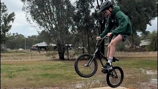 We went to the Wahgunyah pump track [upl. by Sekyere750]